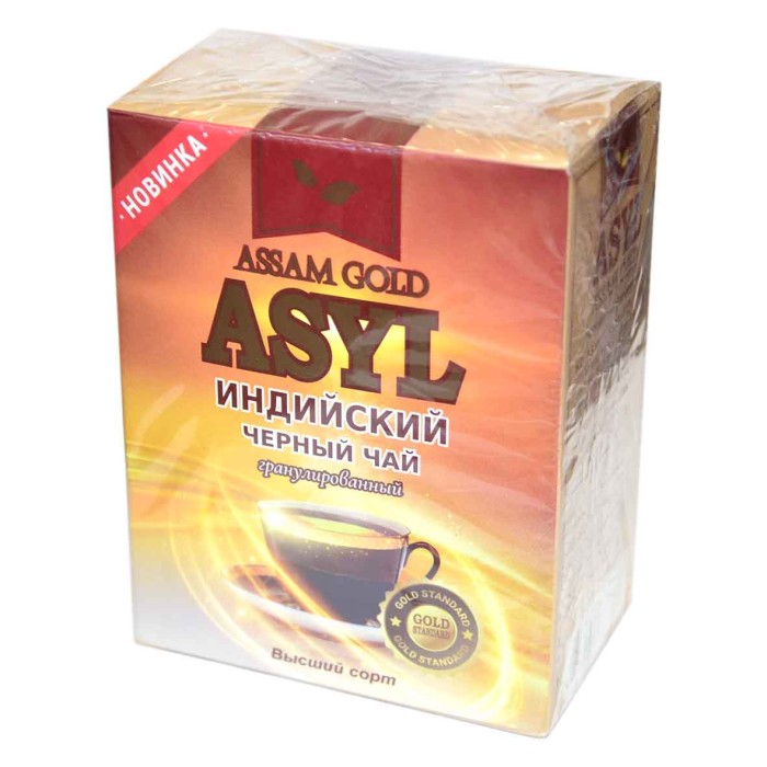 Чай Asyl Assam Gold черный 100гр к/у