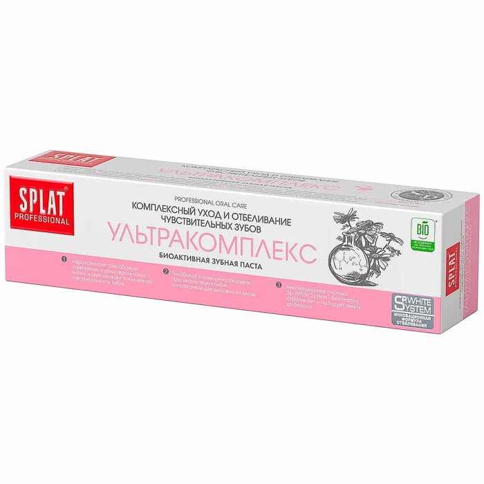 Паста зубная Splat Professional Ультракомплекс 40мл к/у