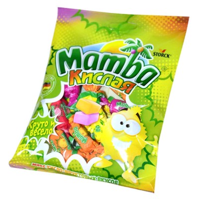 Конфеты жевательные Mamba Кислая 70гр м/у