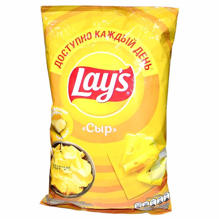 Чипсы Lay's вкус сыра 70гр м/у