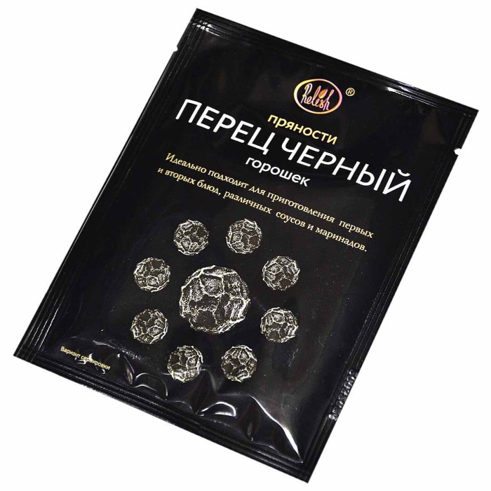 Перец черный Relish горошек 10гр м/у