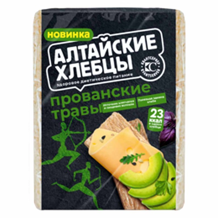 Хлебцы Алтайские Прованские травы 75гр м/у