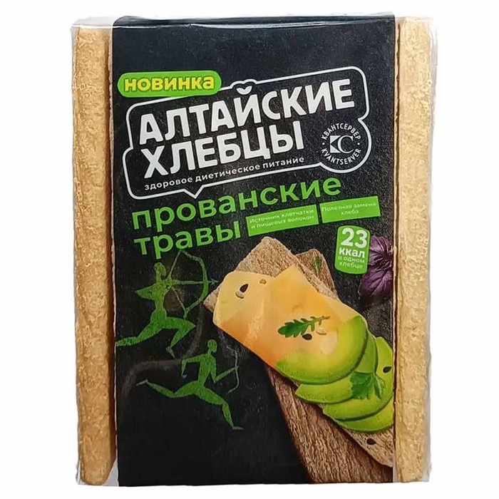 Хлебцы Алтайские Прованские травы 75гр м/у
