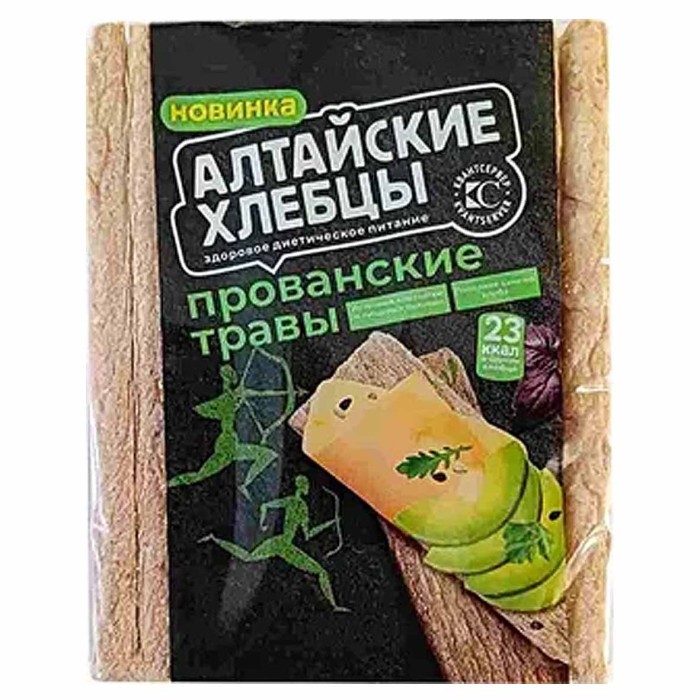 Хлебцы Алтайские Прованские травы 75гр м/у