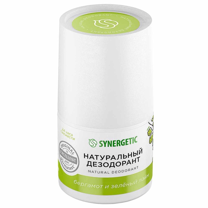 Дезодорант Synergetic Бергамот-зеленый лайм 50мл пэт