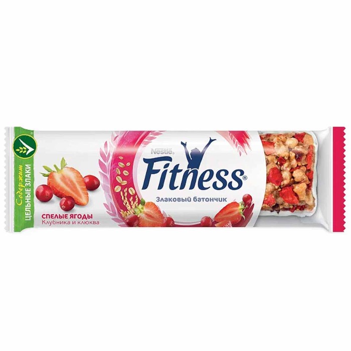 Батончик Nestle Fitness цельные злаки,спелые ягоды 23.5гр м/у