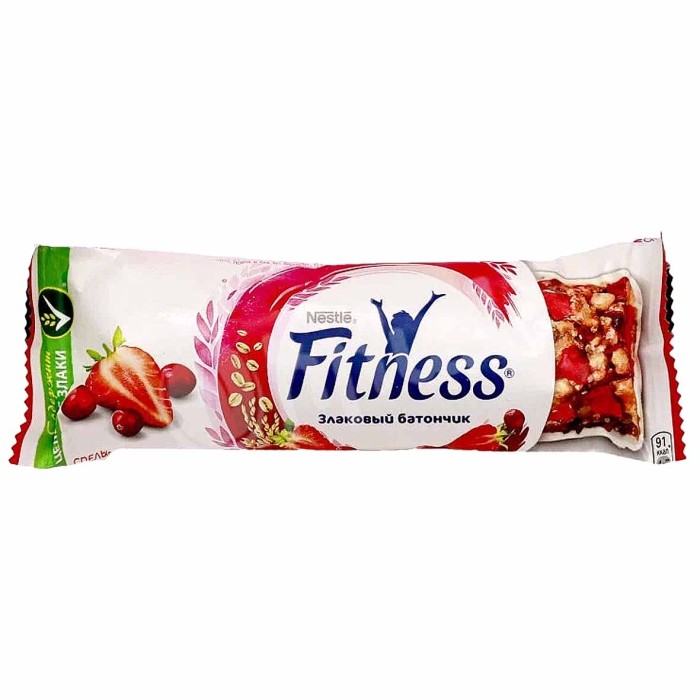 Батончик Nestle Fitness цельные злаки,спелые ягоды 23.5гр м/у