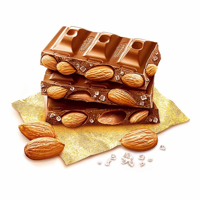 Шоколад Победа Миндаль молочный 100гр к/у