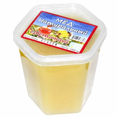 Мед ИП Марчихина Цветочный 1кг пэт сота