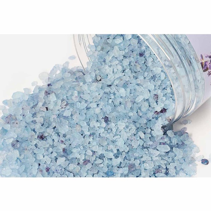 Соль для ванн Lolidom) с цветами лаванды 550гр пэт