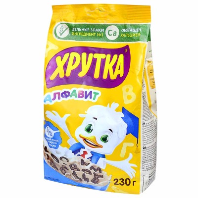 Завтрак готовый Хрутка Алфавит 230гр м/у