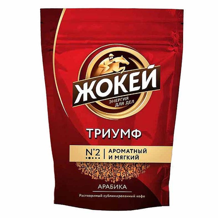 Кофе Жокей Триумф сублим раст 75гр д/п