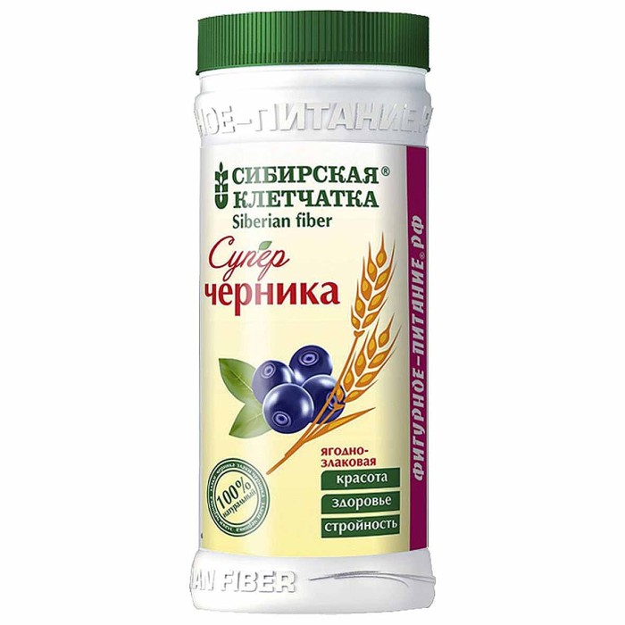 Клетчатка Сибирская Клетчатка Суперчерника 280гр пэт