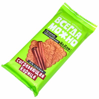 Печенье Диа-Веста Всегда можно корица-йод 60гр м/у