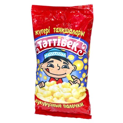 Палочки кукурузные Тәттібек 100гр м/у