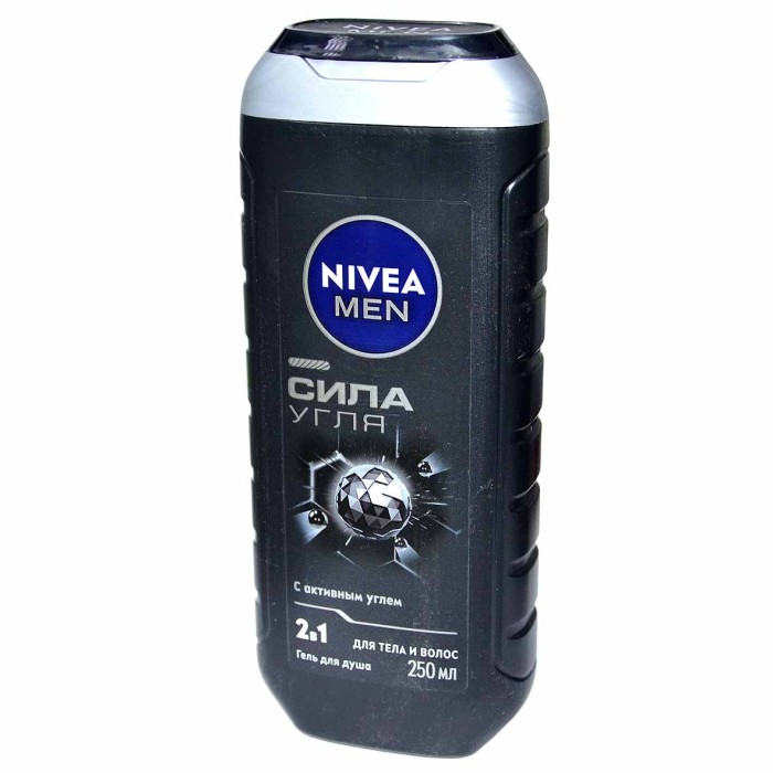Гель для душа Nivea Men Сила угля 250мл пэт