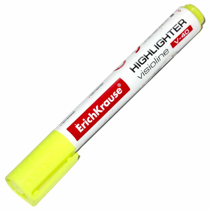 Маркер Erich Krause Neon желтый арт30974