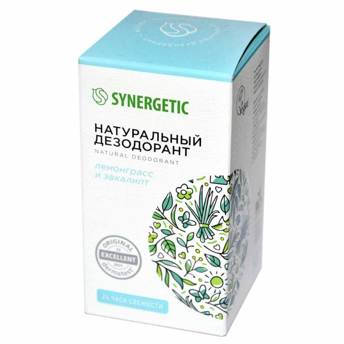 Дезодорант Synergetic Лемонграсс-эвкалипт 50мл пэт