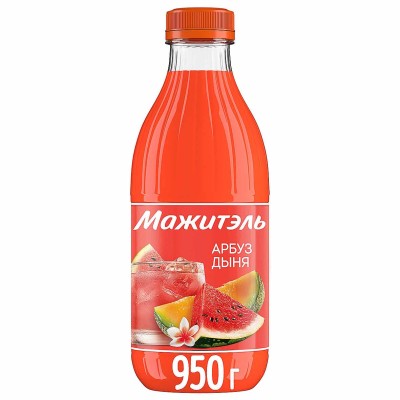 Напиток сывороточный Мажитель J7с соком  арбуз-дыня 950мл пэт