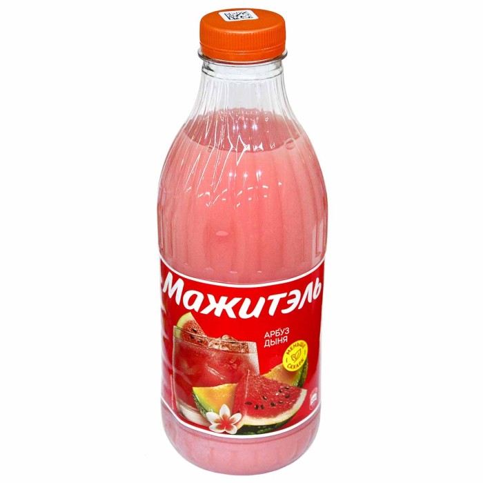 Напиток сывороточный Мажитель J7с соком  арбуз-дыня 950мл пэт