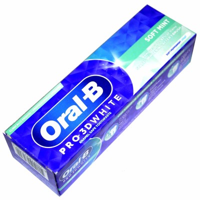 Паста зубная Oral-B Pro-3D White Бережная мята 75мл к/у