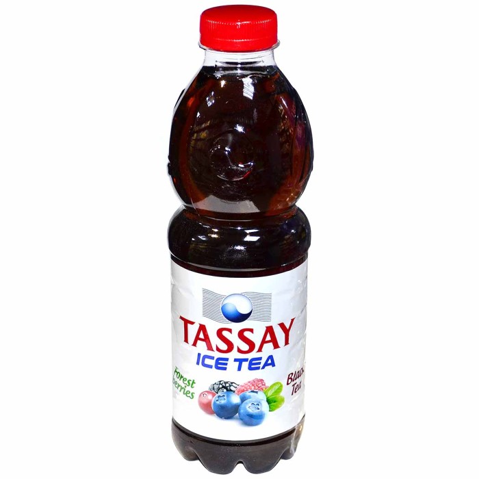 Чай Tassay лесные ягоды черный 1л пэт