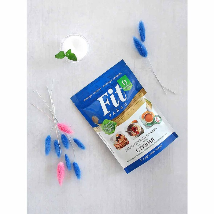 Заменитель сахара FitParad стевия №8 250гр д/п
