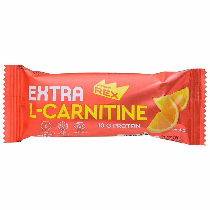 Батончик протеиновый ProteinRex апельсин 40гр м/у