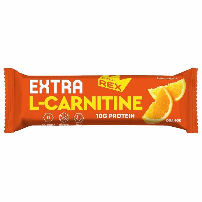 Батончик протеиновый ProteinRex апельсин 40гр м/у
