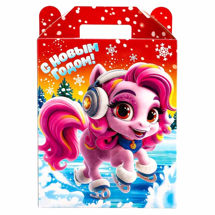 Набор новогодний Bayan Sulu Марк и Няша+раскраска 700гр к/у