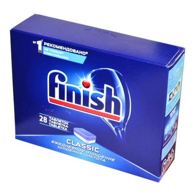 Таблетки для посудомоечных машин Finish Classic 28шт к/у