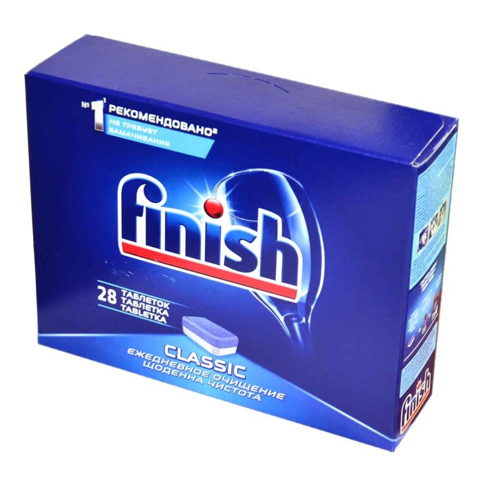Таблетки для посудомоечных машин Finish Classic 28шт к/у