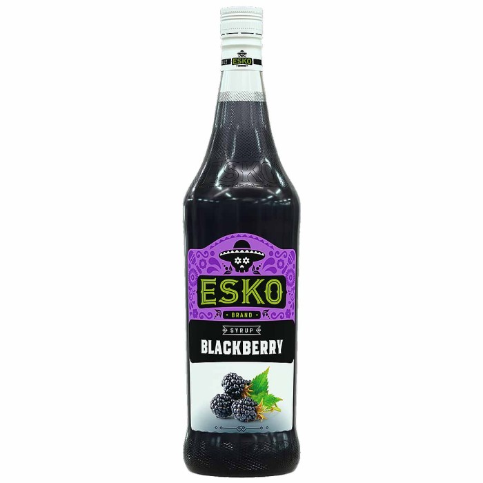 Сироп ESKO Ежевика 1л ст/б