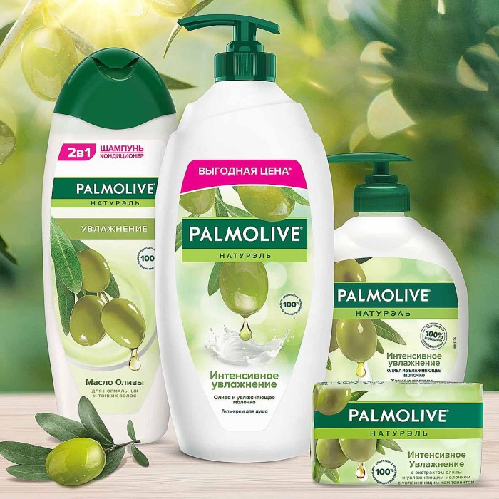Гель для душа Palmolive Молоко и олива 750мл пэт