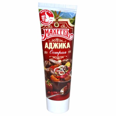 Аджика Махеевъ Острая 100гр туба