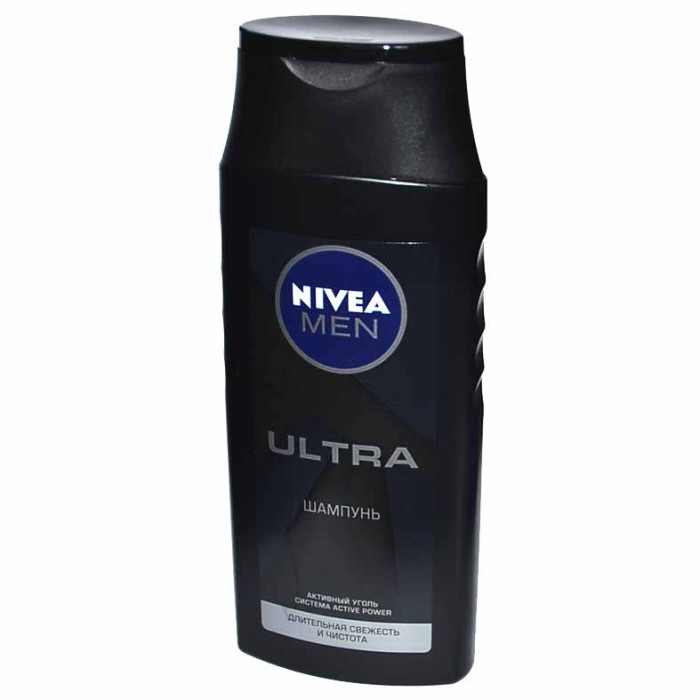 Шампунь для волос Nivea Men Ultra 250мл пэт