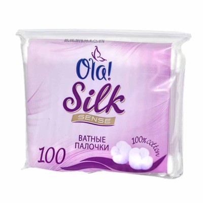 Палочки ватные Ola! Silk Sense 100шт м/у