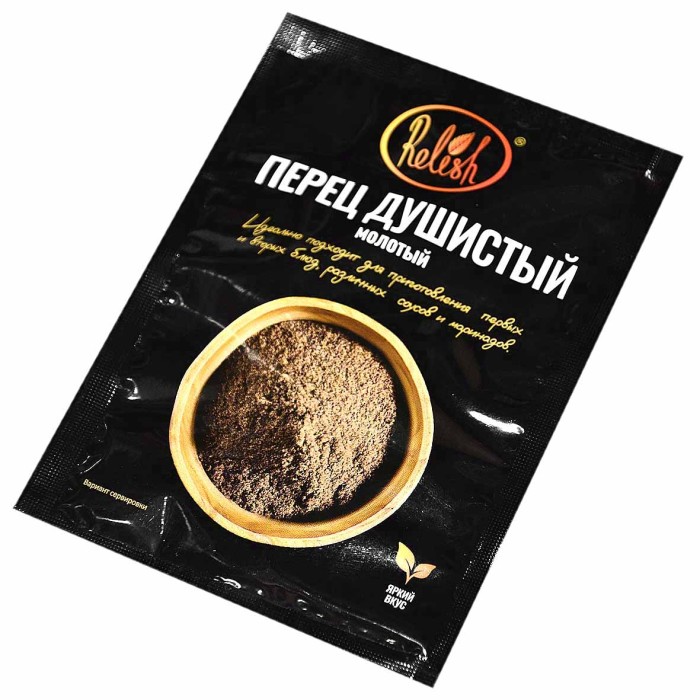 Перец душистый Relish молотый 10гр м/у