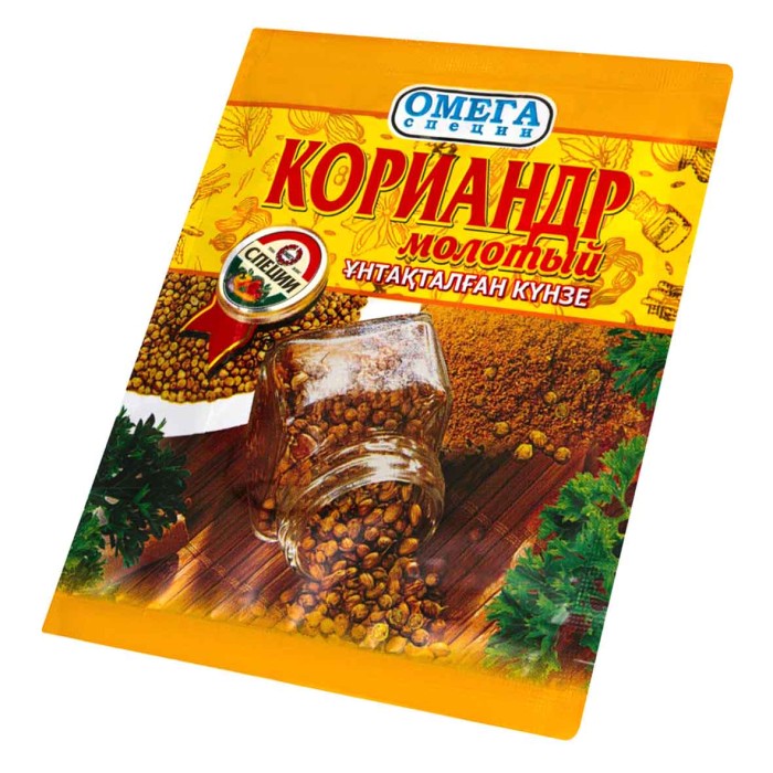 Кориандр Омега молотый 15гр м/у