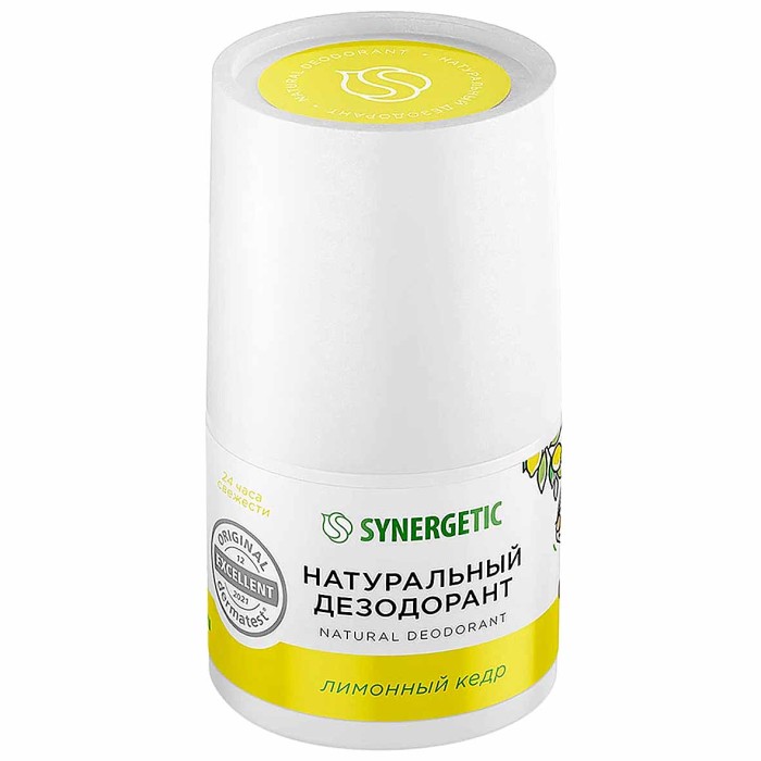 Дезодорант Synergetic Лимонный кедр 50мл пэт