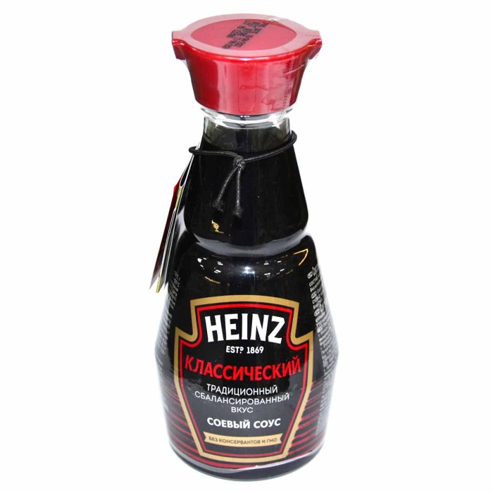Соус соевый Heinz Классический 150мл ст/б