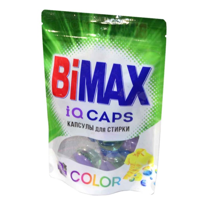 Капсулы для стирки BiMax Color 12*13гр д/п
