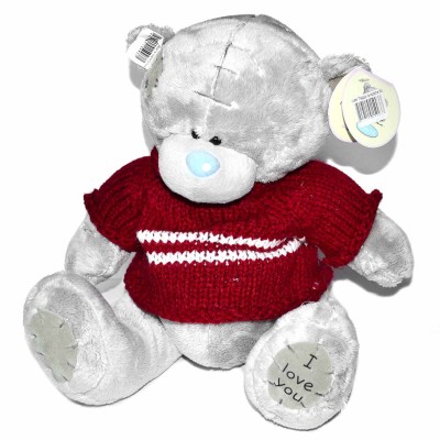 Игрушка мягкая Тедди в кофте большой №2