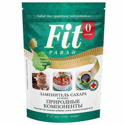 Заменитель сахара FitParad №10 150гр д/п