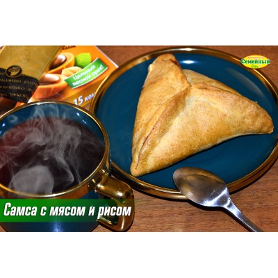 Самса с мясом и рисом 1шт