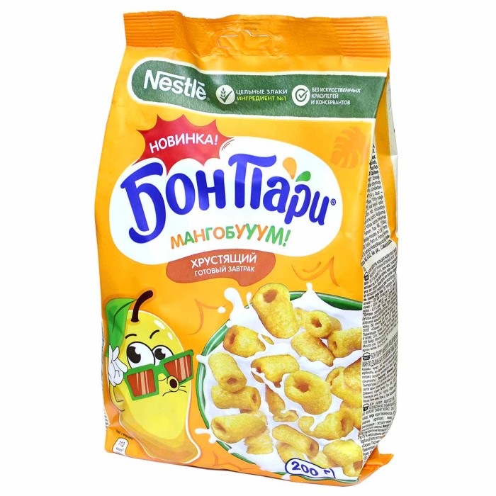 Завтрак готовый Бон Пари МангоБум 200гр м/у