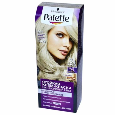 Краска для волос Palette A10 Жемчужный блондин (NEW) 110мл к/у