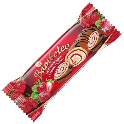 Рулет Невский Кондитер Со вкусом клубники 145гр м/у