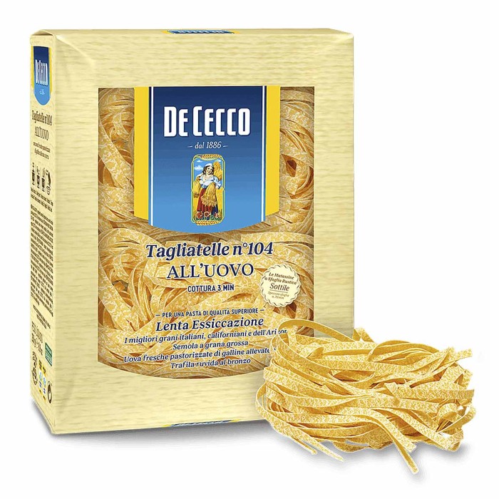 Макароны De Cecco Tagliatelle №104 250гр м/у