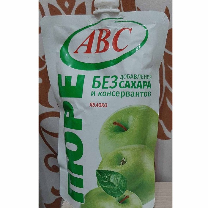 Пюре АВС Яблоко 200гр д/п